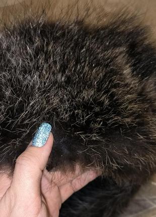 Шапка кожа на меху