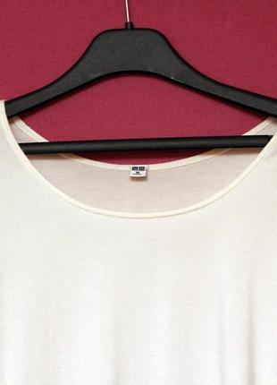 Uniqlo heattech xs футболка-блуза акрил+полиестер+район+спандекс2 фото