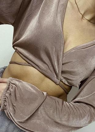Топ блуза prettylittlething