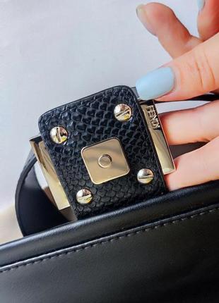Сумка багет у стилі fendi roma шкіра3 фото