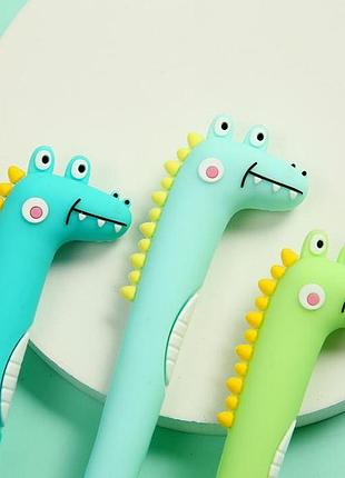 Набір ручок масляних bookopt 0.7 мм bp5017 alligator (3шт)