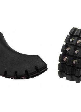 Насадки с шипами на палке для скандинавской ходьбы tramp используется для ходьбы по заснеженному или покрытым льдом асфальтом