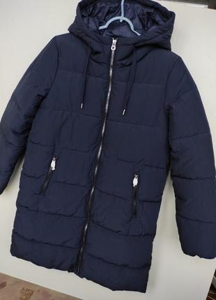 Фирменная зимняя длинная куртка пуфер оверсайз only германия4 фото