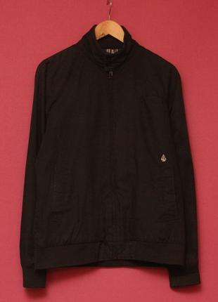 Volcom m-l  harrington jacket куртка бомбер из хлопка