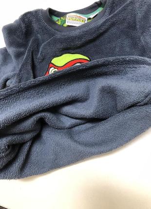 Теплая кофта микрофибра ракушки ниндзя свитер5 фото