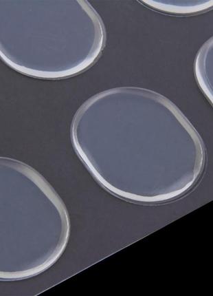 Силиконовые круглые подушечки от натирания на клеющейся основе 6 шт9 фото