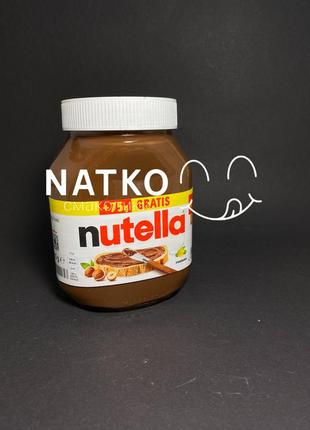 Горіхова паста nutella 900г, паста горіхова, nutella