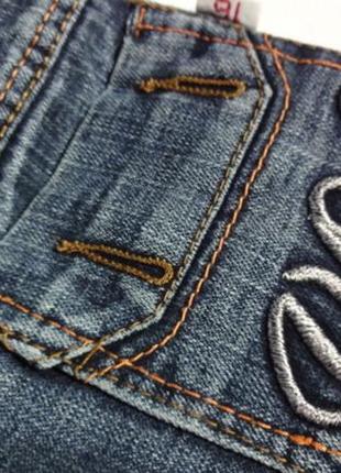 Тёплые джинсы на флисовой подкладке. 86-92 размер.6 фото