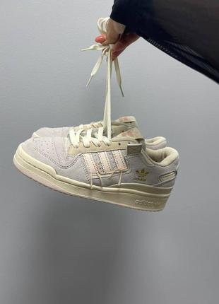 Мужские кроссовки адидас adidas low forum premium ‘beige’5 фото