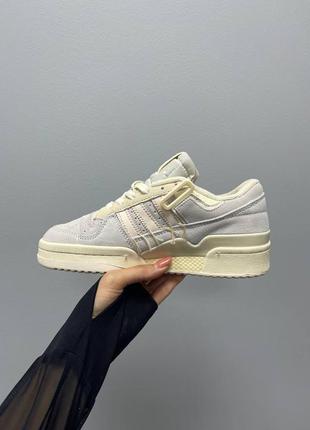 Мужские кроссовки адидас adidas low forum premium ‘beige’8 фото