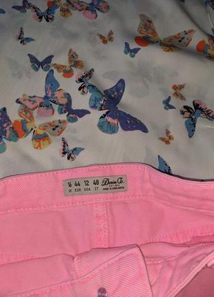 Розовая джинсовая юбка denim co4 фото