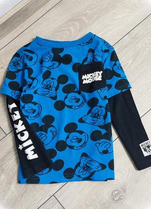 Реглан для хлопчика, disney, кофта mickey, кофточка, лонгслів