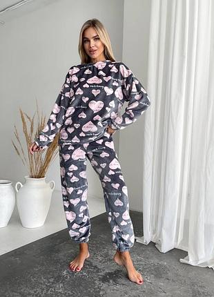 Теплая пижама махровая🌌