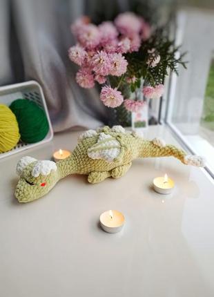 Дракончик плюшевий