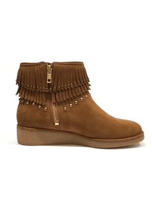 Кожаные нубуковые угги ugg ariane

🇺🇲 демисезонные / осенние / весенние женские ботинки на низком ходу с бахромой в этностиле 37 размер3 фото