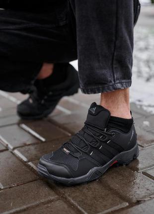 Зимние кроссовки adidas terrex gore-tex termo black premium