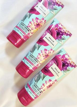 Крем для тела bath &amp; body works hello beautiful оригинал