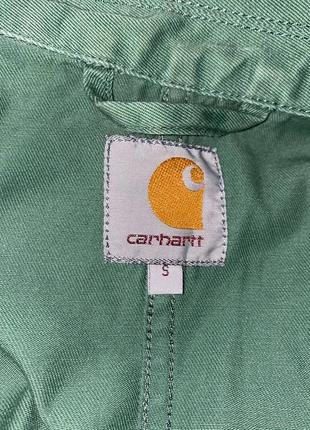 Сорочка (овершот) carhartt зелена чоловіча6 фото