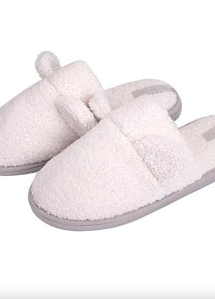 Домашні капці тапочки teddi з вушками 586972 586979