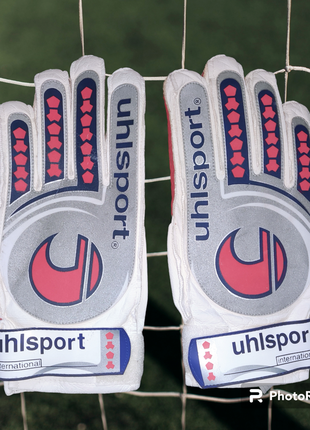 Футбольні воротарські рукавички uhlsport