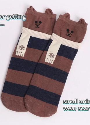 Шкарпетки ведмідь у стилі харадзьяку