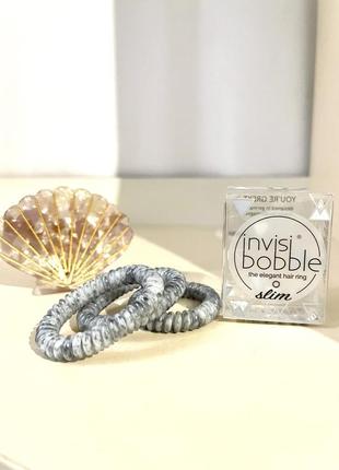 Резинка для волосся invisibobble slim merblelous youre greyt