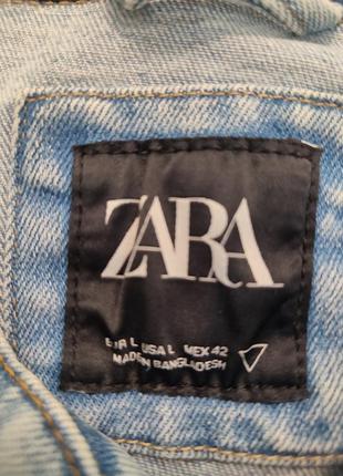 Куртка джинсова zara l4 фото