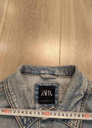 Куртка джинсова zara l9 фото