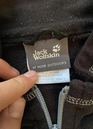 Кофта jack wolfskin на флісі3 фото