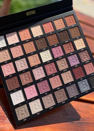 Натуральная палетка теней beauty bay neutral 42