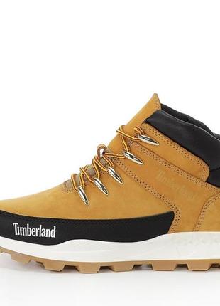 Мужские кроссовки с мехом timberland boots winter (хутро)2 фото