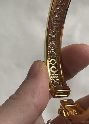 Винтажный позолоченный браслет