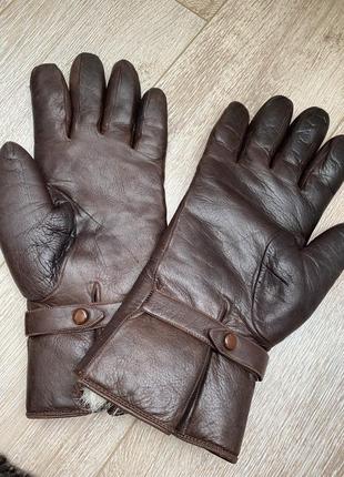 Эксклюзивні шкіряні чоловічі перчатки2 фото