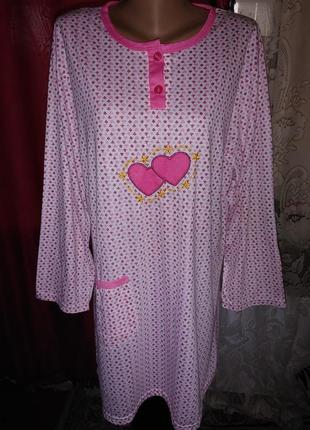 Хорошенькое, коротенькое ночное рубашка,хатное платье 48/56
❌ распродаж❌3 фото
