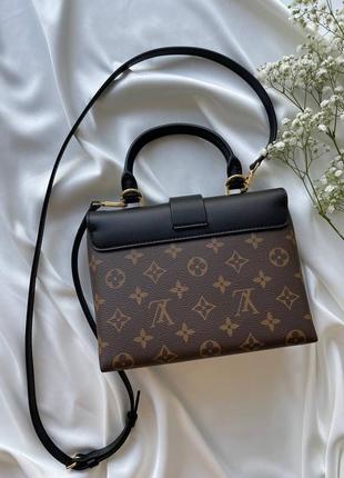 Шикарна шкіряна сумка в стилі louis vuitton locky7 фото