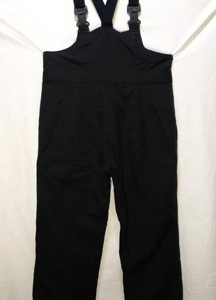 Штаны брюки лыжные c подтяжками, мужской / женский полукомбинезон3 фото