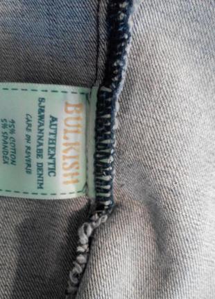 Стильный джинсовый жакет-пиджак.5 фото