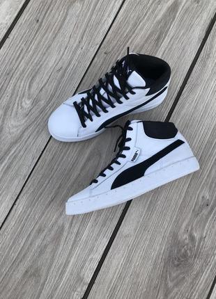 Кроссовки puma mid l gum white кроссовки для спорта бега атлетики спорт зала3 фото