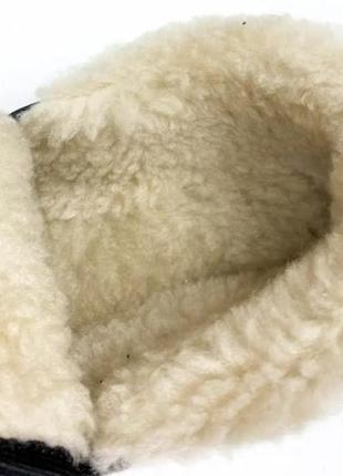 Мужские теплые тапочки бурки на меху