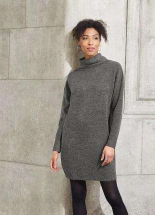 Женское платье-свитер esmara крупной вязки оверсайз размер м2 фото
