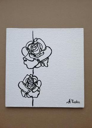 Картина 〰️ "троянди дует" 🖇️
