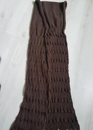 Зимний набор шапка и шарф one size6 фото