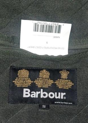 Куртка barbour из микрофибры р s.10 фото
