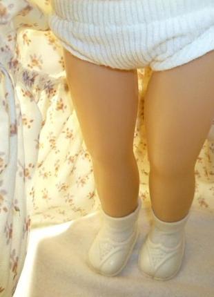 Винтажная кукла 45см германская ссср - гдр родная одежда+номер7 фото