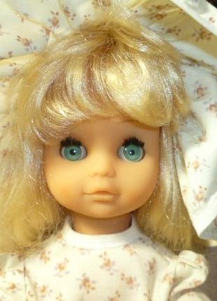 Винтажная кукла 45см германская ссср - гдр родная одежда+номер3 фото