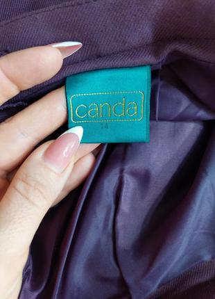 Новая аккуратная базовая юбка миди в сдержаном сиреневом цвете на вискозе, размер л-хл10 фото