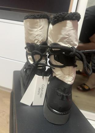 Зимние сапоги calvin klein