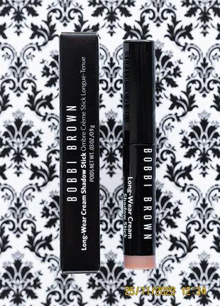 Стійкі кремові тіні для повік у стику bobbi brown long wear cream eye shadow stick golden pink 0.9 г