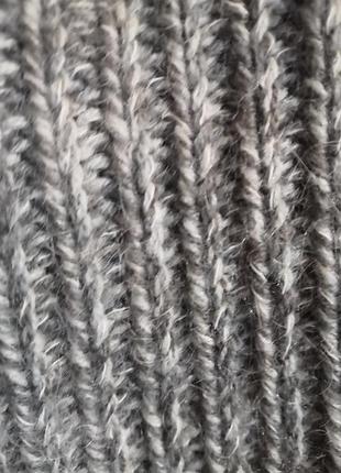 Жилетка  вязаная с воротником 8