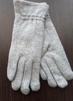 Женские перчатки кашемир